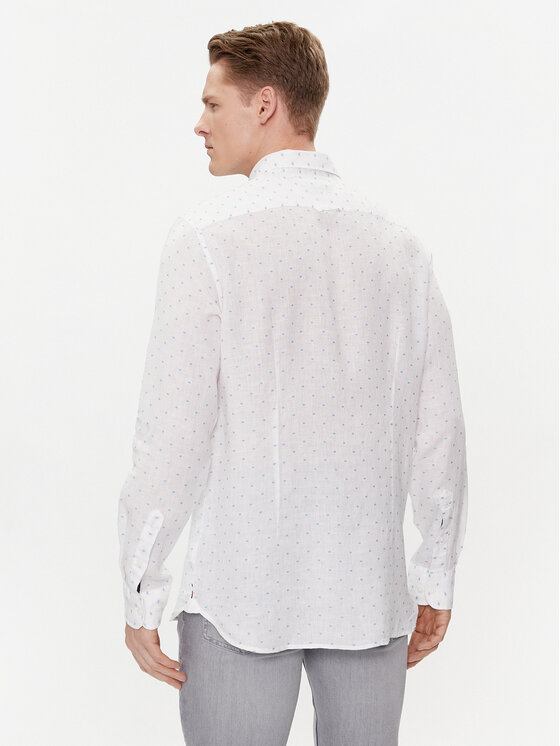 Tommy Hilfiger Tommy Hilfiger Camicia MW0MW34615 Bianco Slim Fit