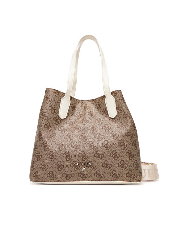Guess Guess Дамска чанта J5YZ01 WFMF0 Кафяв