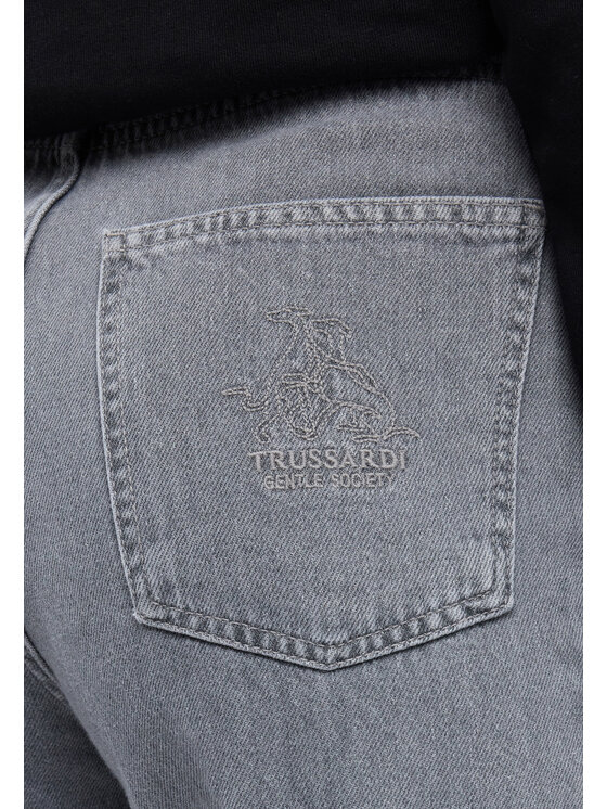 Trussardi Trussardi Jeansy P4409600359N0DG Szary Over Fit