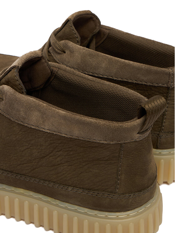 Clarks Clarks Schnürschuhe Torhill LaceHi 26183474 Khakifarben