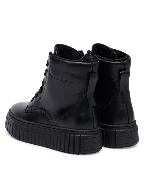 Tamaris Tamaris Kotníková obuv 1-25267-45 Černá