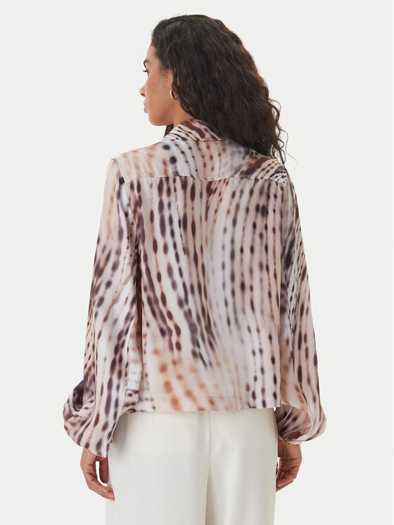 Guess Guess Koszula W6GH22 W1789 Beżowy Regular Fit