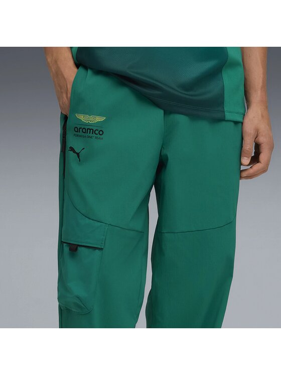 Puma Puma Spodnie dresowe 634445 Zielony Regular Fit