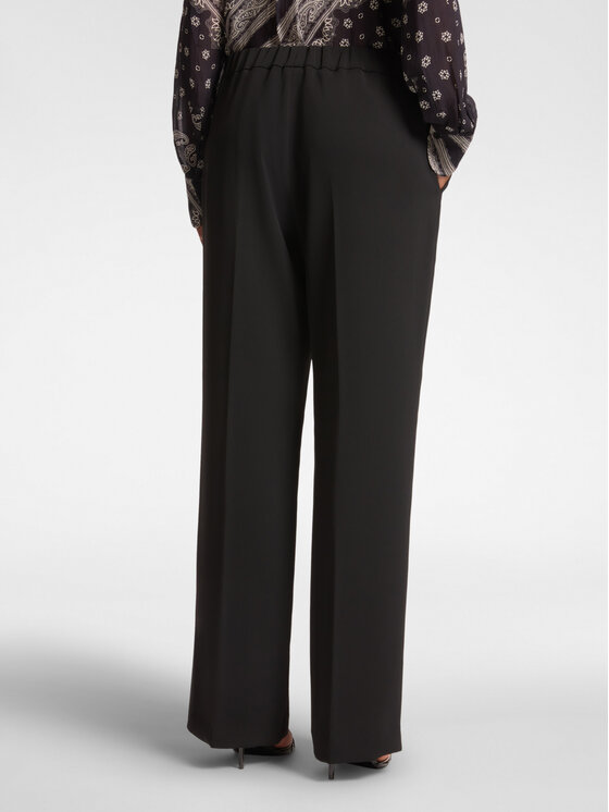 Elena Mirò Elena Mirò Pantaloni di tessuto P065Z100167N033 Nero Regular Fit