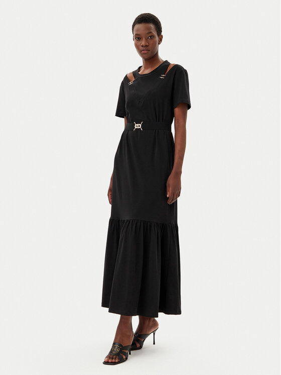 Liu Jo Sport Liu Jo Sport Rochie de zi TA5275 JS088 Negru Regular Fit