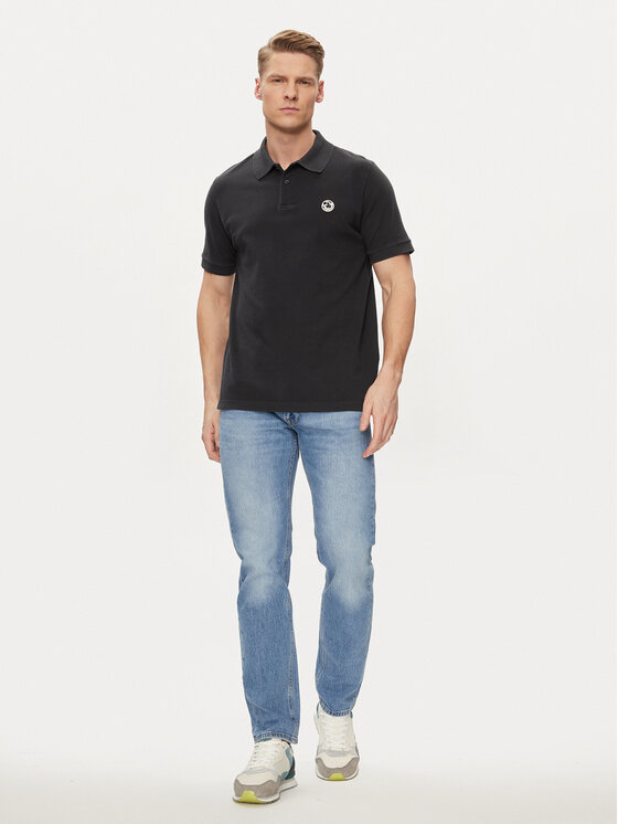 Save The Duck Save The Duck Polokošeľa Ovidio DR1213M-BATE18 Čierna Regular Fit