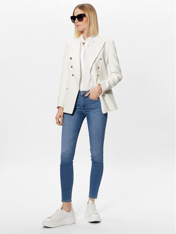 Tommy Hilfiger Tommy Hilfiger Džínsy Flex Como WW0WW34297 Modrá Skinny Fit