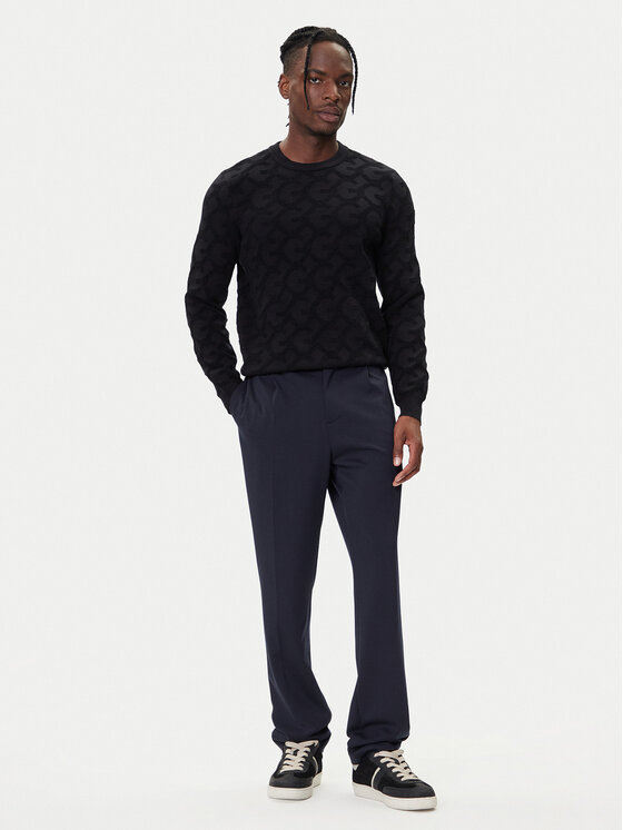 Guess Guess Džemper M5BR19 Z0470 Crna Regular Fit