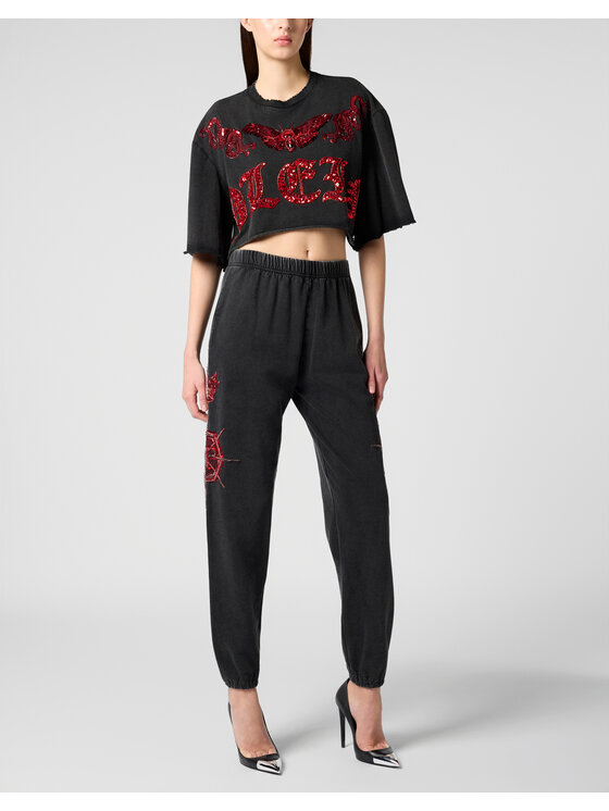 PHILIPP PLEIN PHILIPP PLEIN T-Shirt 29837 Černá