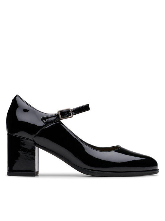 Pantofi Clarks Freva 55 Strap 26181337 Negru