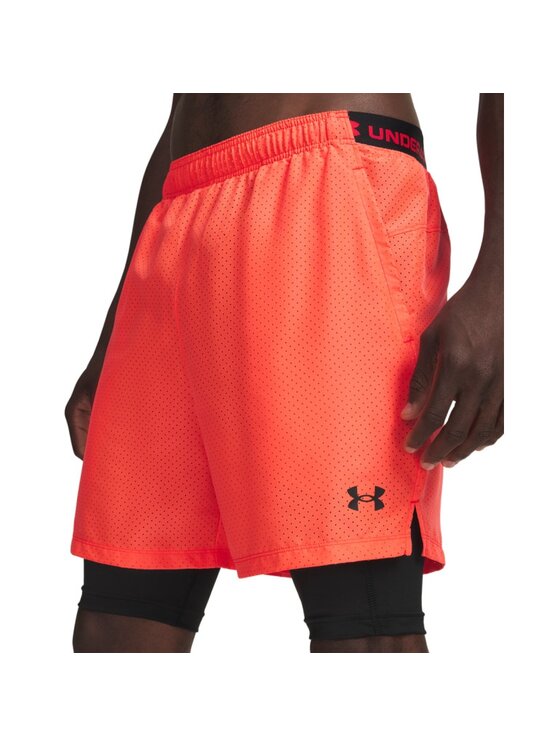 Under Armour Under Armour Szorty sportowe 6013950 Pomarańczowy Regular Fit