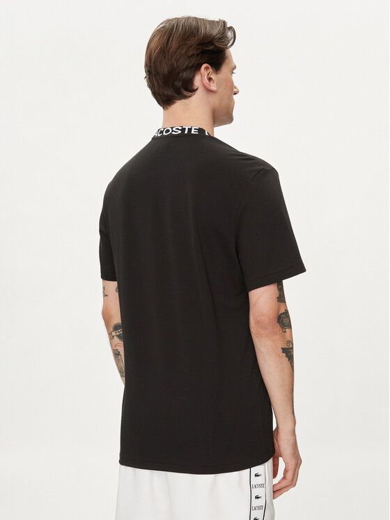 Lacoste Lacoste T-shirt TH7488 Nero Regular Fit