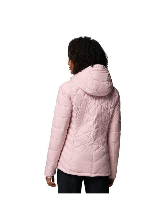 Columbia Columbia Kurtka zimowa Heavenly Hooded Jacket 1738151620 Różowy Regular Fit