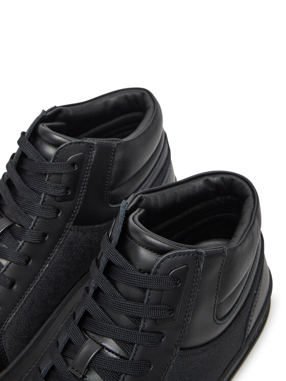 Calvin Klein Calvin Klein Tossud High Top Lace Up Eyelet Jaq Mono HM0HM01816 Must