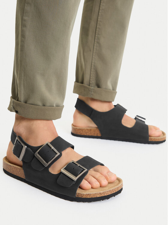 Go Soft Go Soft Sandalen EOHP-ALMELO-03 Schwarz