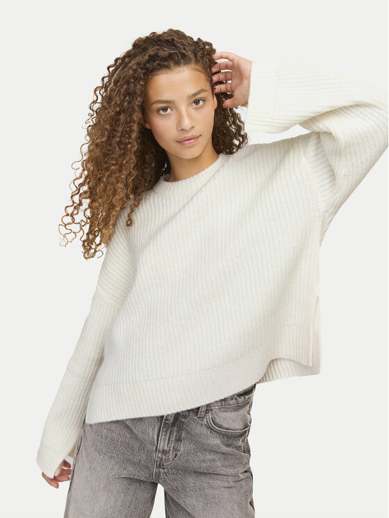 JJXX JJXX Pullover Sigga 12255358 Écru Relaxed Fit