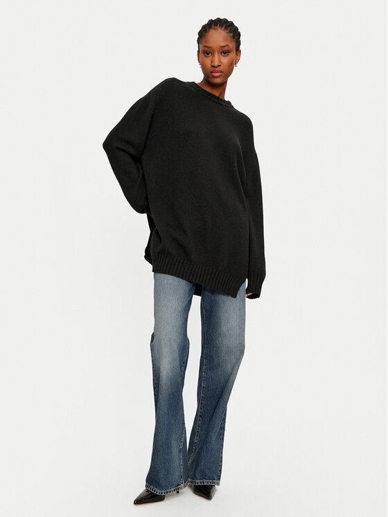 ViCOLO ViCOLO Светр 77070S Чорний Relaxed Fit