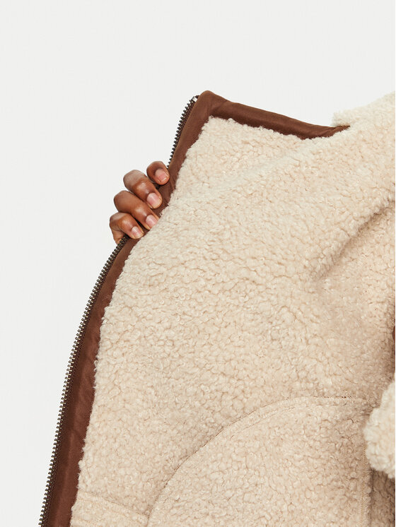 BARDOT BARDOT Cappotto in shearling Finn 59543JB1 Marrone Regular Fit