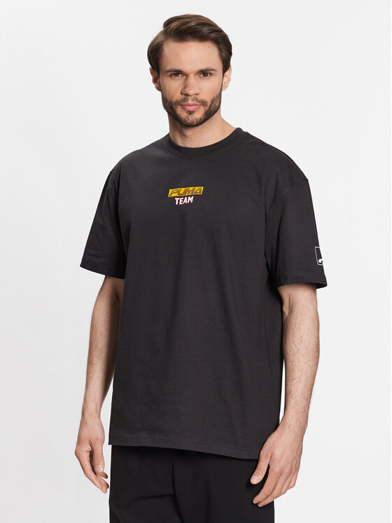 Puma T-shirt Uptown Stick To It 539158 Nero Regular Fit, taglia : M