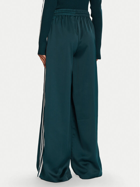 adidas adidas Pantaloni da tuta adicolor Satin JV7511 Verde Wide Leg