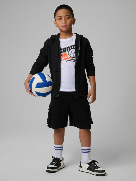 4F 4F T-Shirt COMMUNITY SPORTS Biały Regular Fit