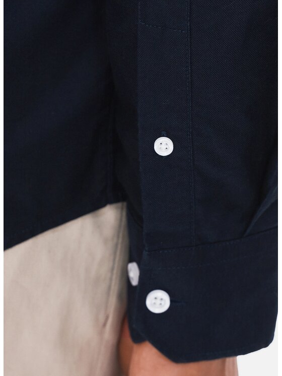 Pako Lorente Pako Lorente Koszula P26SN-1X-020 Granatowy Slim Fit