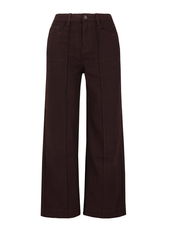 Volcano Volcano Jeansy D-QUIZY Fioletowy Regular Fit