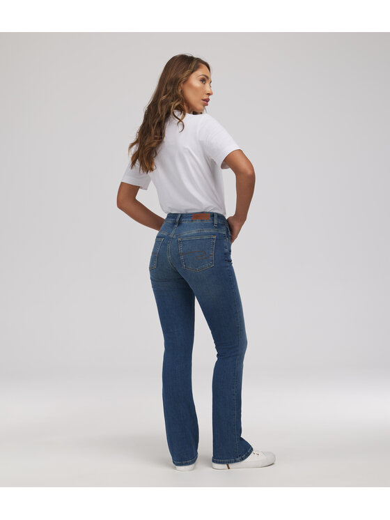 Lee Cooper Lee Cooper Jeansy JEANS D KELLY 3199 BRUSHED USED Niebieski Bootcut Fit