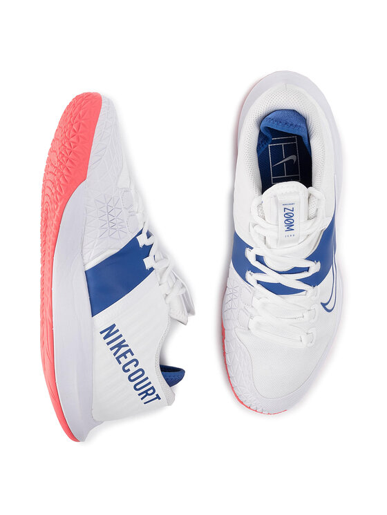 Nike Nike Teniso batai Nikecourt Air Zoom Zero Hc AA8018 103 Balta