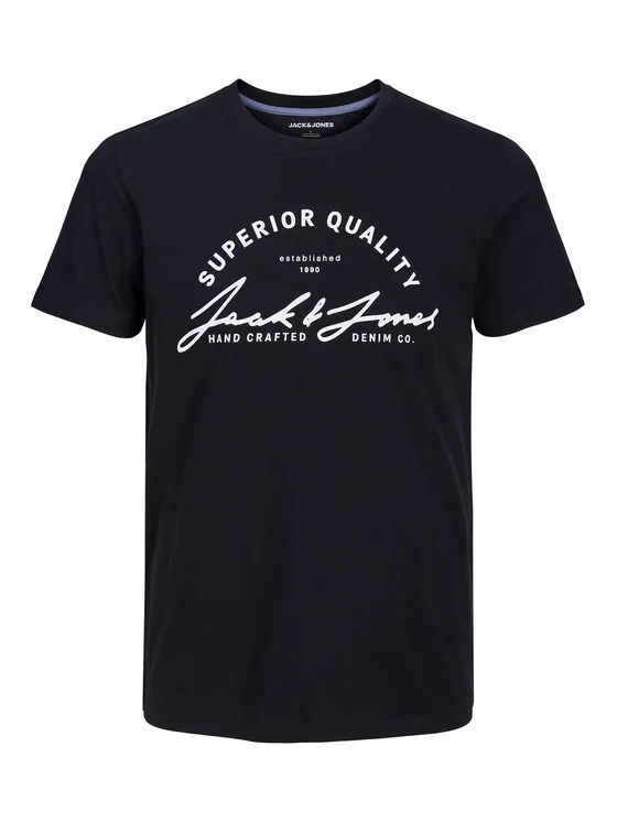 Jack&Jones Junior T-Shirt 12224227 Schwarz Regular Fit