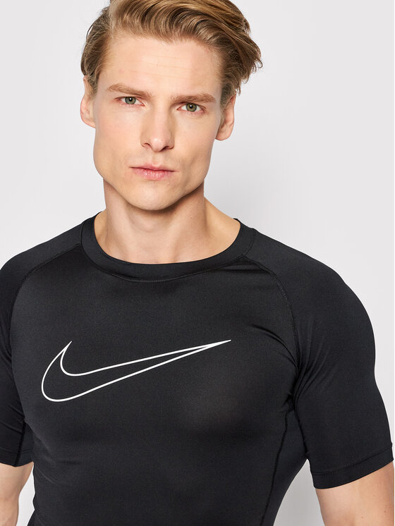 Nike Koszulka techniczna Pro Dri FIT DD1992 Czarny Slim Fit Modivo.pl