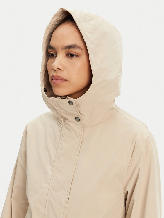 Geox Geox Giacca impermeabile Claudin P W5522P T3070 F5248 Écru Regular Fit