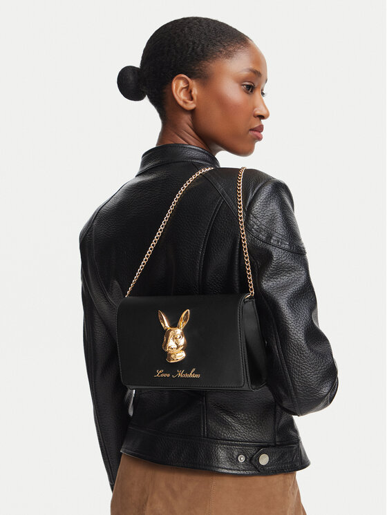 LOVE MOSCHINO Ročna torba JC4283PP0PKX0000 Črna