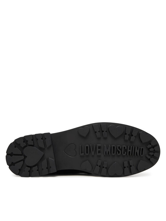 LOVE MOSCHINO LOVE MOSCHINO Šnurovacia obuv JA24254G0NIA0000 Čierna