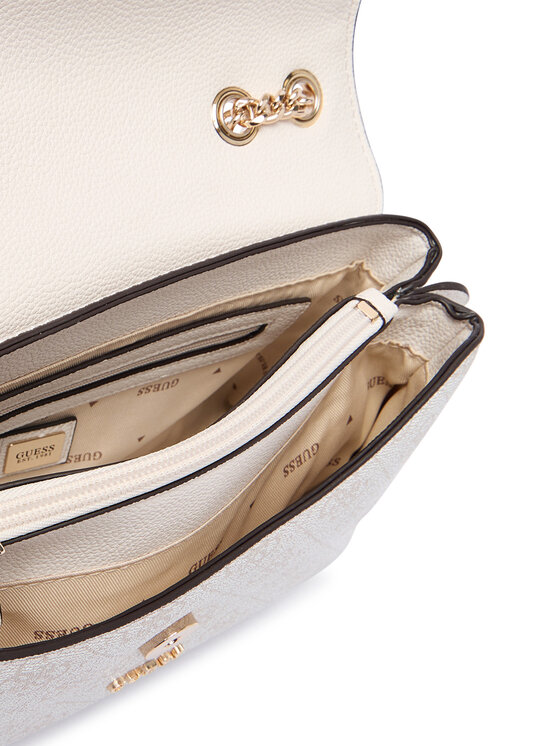 Guess Guess Torebka Lindsey HWSG97 49210 Kremowy