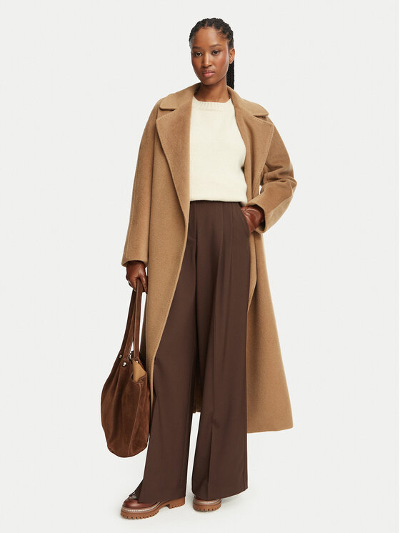 Weekend Max Mara Weekend Max Mara Παντελόνι υφασμάτινο Adelfi 2625136032 Καφέ Regular Fit