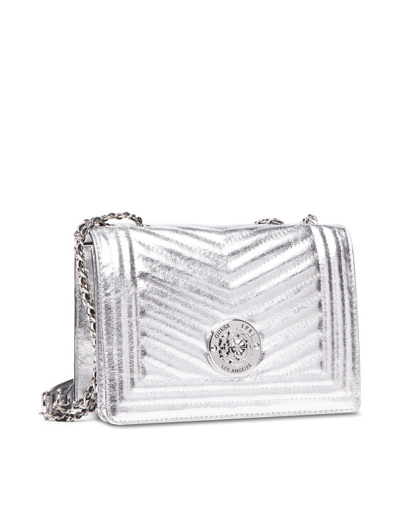 Guess Guess Дамска чанта Lida (MY) HWMY81 27210 Сребрист