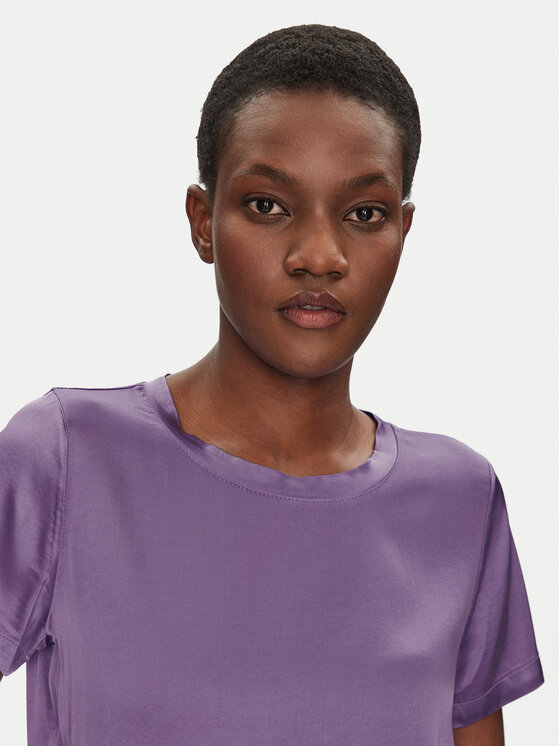 ViCOLO ViCOLO Блуза TD0007 Виолетов Relaxed Fit
