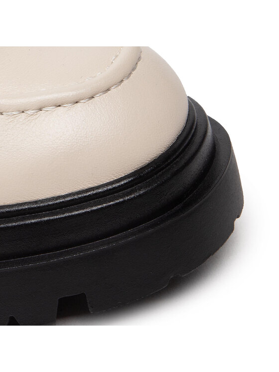 Simple Simple Botine SL-26-02-000038 Écru