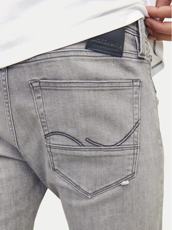 Jack&Jones Jack&Jones Jeans hlače Glenn 12259333 Siva Slim Fit