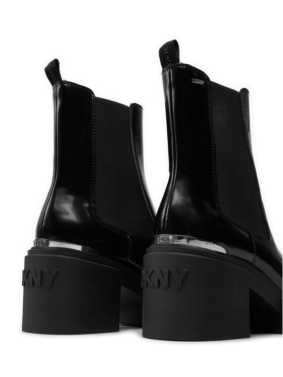 DKNY DKNY Botki Thana K4477867 Czarny