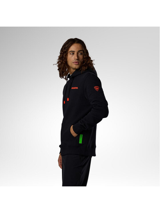 Rossignol Rossignol Bluza M Hero Hoodie Czarny Regular Fit