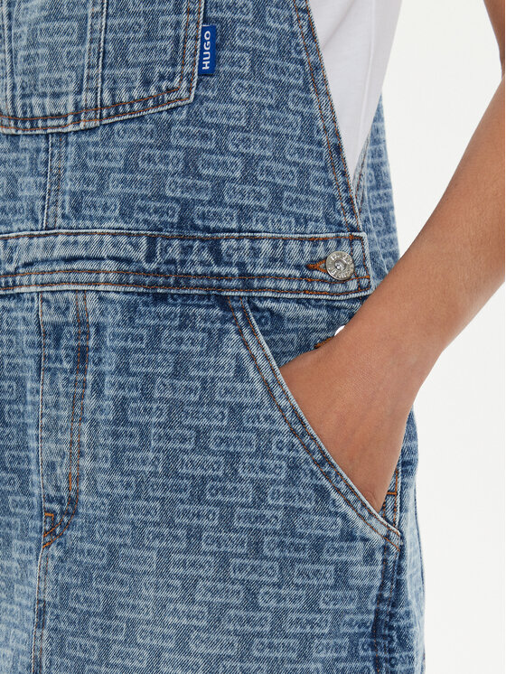 HUGO Hugo Sukienka jeansowa Garli_B 50513727 Niebieski Regular Fit