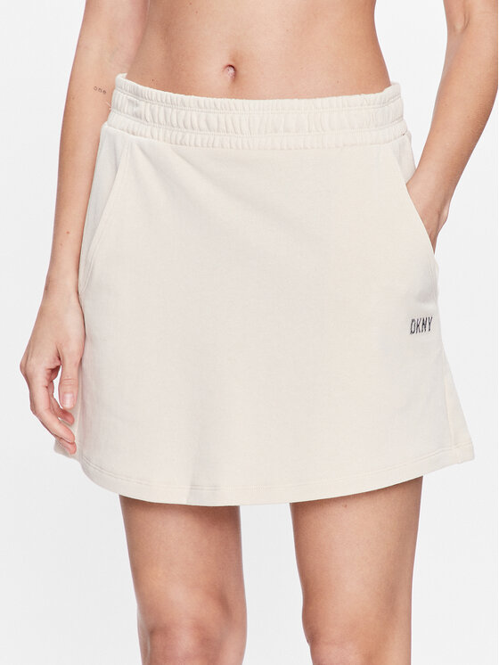 DKNY Sport DKNY Sport Mini suknja DP3S5117 Bež Classic Fit