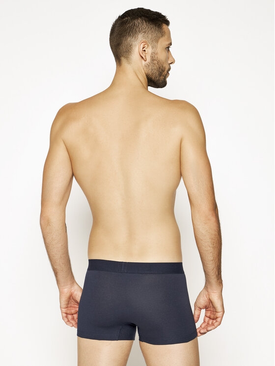 Set di 2 boxer Solid Basic 905002001 Blu scuro