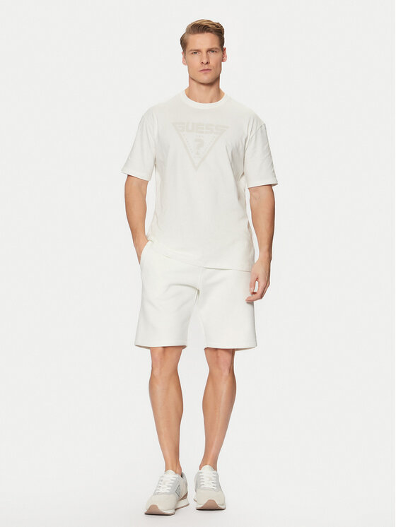 Guess Guess Szorty sportowe Z2YD04 K9V31 Kolorowy Slim Fit