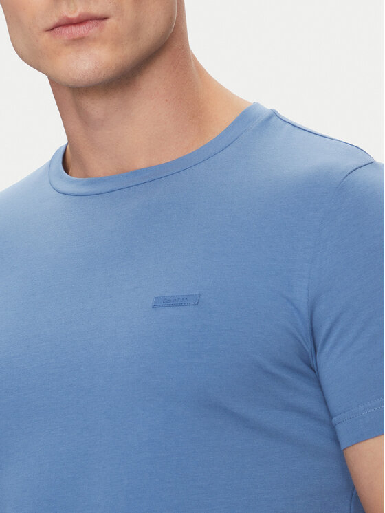 Calvin Klein Calvin Klein Футболка K10K112724 Голубий Slim Fit