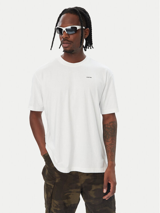 G-STAR G-STAR T-krekls D28588 D593 Balts Relaxed Fit
