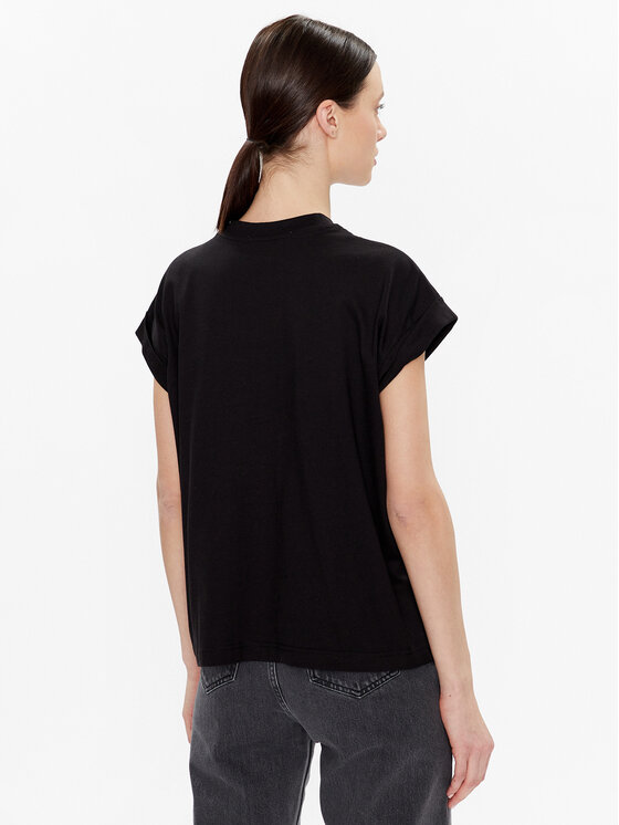 Calvin Klein Jeans Calvin Klein Jeans T-shirt J20J220717 Crna Relaxed Fit
