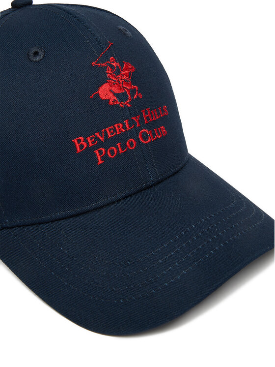 Beverly Hills Polo Club Beverly Hills Polo Club Cepure ar nagu CWBEO-BHPC-U3-002-SS26 Tumši zils